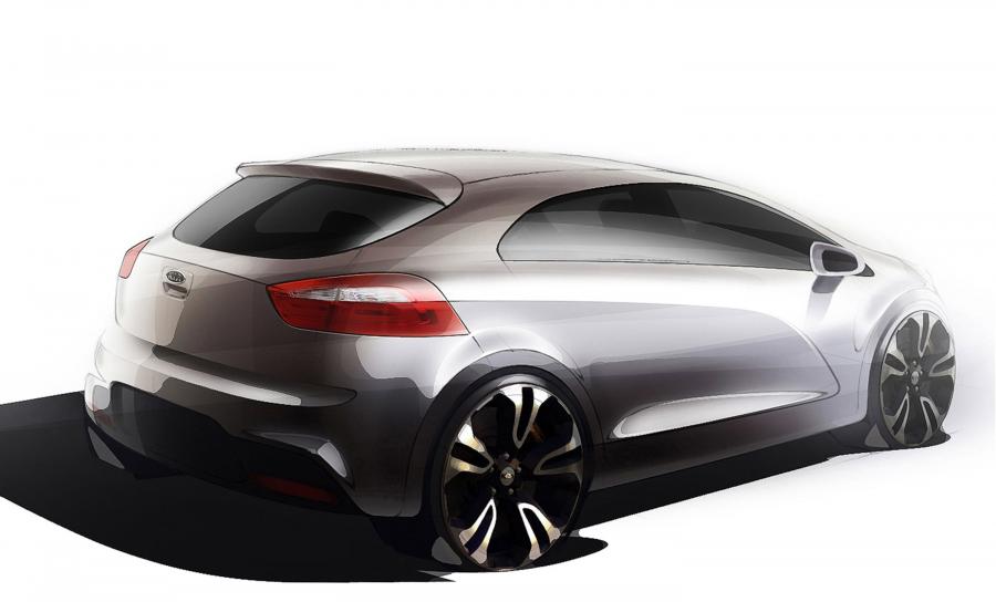  Kia Rio Sketches 2012 года  (фото 3 из 3)